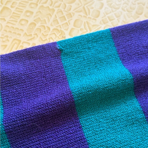 Vintage Colorful Striped Sweater Dress - Picture 8 of 11